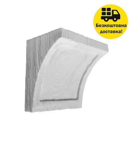 Консоль балки поліуретанова DECOWOOD Модерн ED 025 classic 19х13 Білий 2355862420 фото