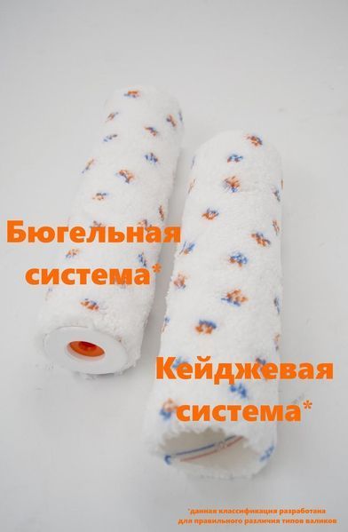 Валик малярный "Микрофибра" Microfiber Silk cage Vaiven SPAIN 22см кейджевая система 1886454794 фото