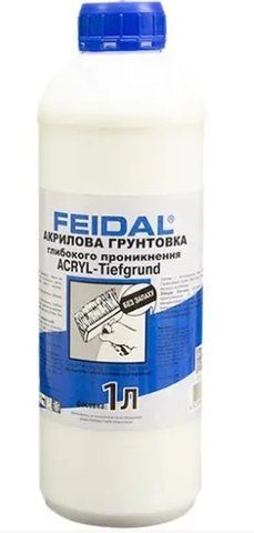 Грунтовка акриловая Feidal Acryl-Tiefgrund 1л 2028273647 фото