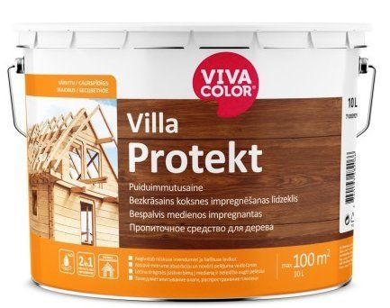 Грунтующее средство для дерева VivaColor Villa Protekt 1л 2149397033 фото