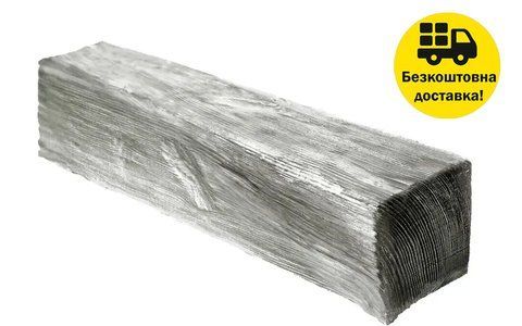 Балка поліуретанова DECOWOOD Модерн ED 106 (2 м) classic 12х12 Сірий 2345738988 фото