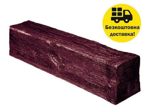 Балка поліуретанова DECOWOOD Модерн ED 106 (2 м) classic 12х12 Червоний 2345738989 фото