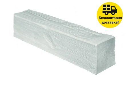 Балка поліуретанова DECOWOOD Модерн ED 107 (2 м) classic 6х9 Білий 2345748856 фото