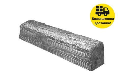 Балка поліуретанова DECOWOOD Рустик EQ 006 (2 м) classic 12х12 Сірий 2348847885 фото