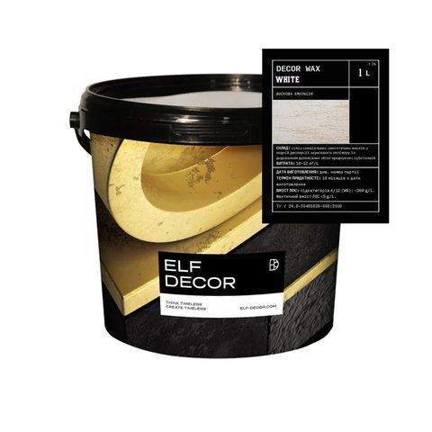 Декоративный воск Elf Decor Decor Wax White 1л 2783405133 фото