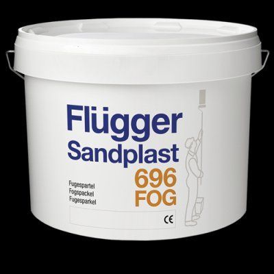 Шпаклевка готова финишная Flugger Sandplast 696 Joint Filler 10л 2304084796 фото