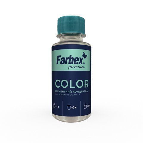 Водно-дисперсионный пигментный концентрат "Farbex color" Farbex лайм 100 мл 2792906416 фото