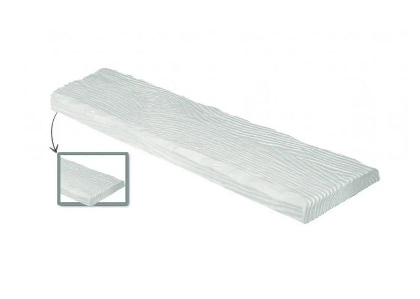 Панель поліуретанова DECOWOOD Рустик ET 305 (3 м) classic 19х3,5 Білий 2356423500 фото