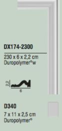 Молдинг дюрополімерний Orac Decor DX174F Гнучкий 1928362047 фото
