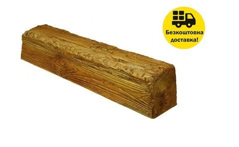 Балка поліуретанова DECOWOOD Рустик EQ 007 (2 м) classic 6х9 Світлий 2348859300 фото