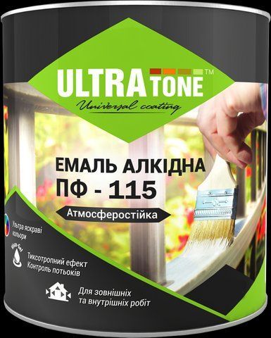 Емаль ПФ-115 &laquo;ULTRAtone&raquo; Бежева 50кг 2153665900 фото