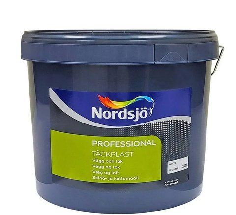 Фарба інтер'єрна латексна глибокоматова Sadolin Professional T&auml;ckplast Білий BW 10л 2892343605 фото