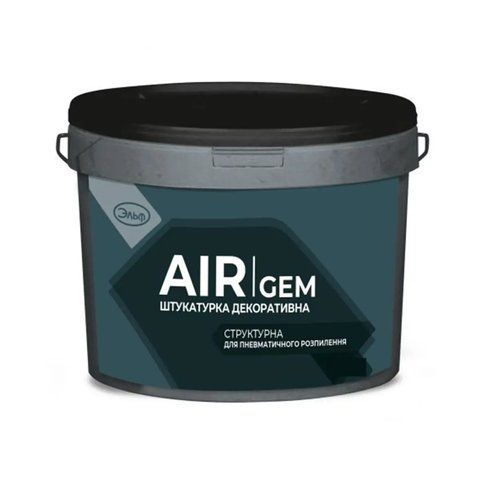 Декоративная штукатурка структурная Elf AirGem 10кг 2784266615 фото