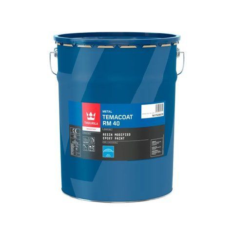 Полуглянцевая эпоксидная краска для металла Tikkurila Temacoat RM 40 TVH-База 7.2л 2765569789 фото