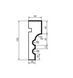 Молдинг фасадный Prestige Decor MC 116 2000 мм 2329682830 фото 3