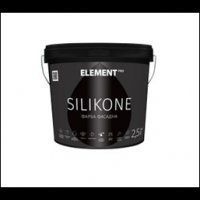 Краска фасадная для стен ELEMENT SILIKONE (белая В1) 2.5л 1473214101 фото