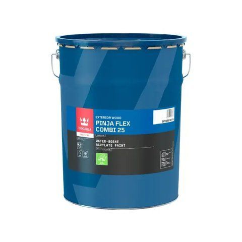 Поліакрилатна фарба для деревини Tikkurila Pinja Flex Combi 25 C-база 2.7л 2764938911 фото