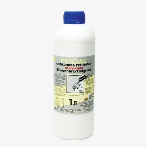 Грунт силиконовый концентрат Feidal Silikonharz-Tiefgrund 1л 2028273656 фото