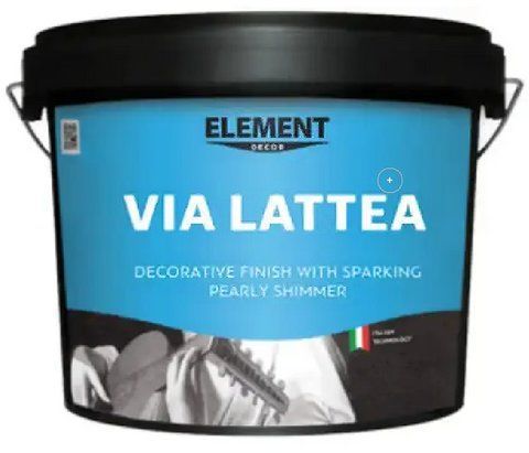 Декоративная штукатурка интерьерная для стен ELEMENT Decor VIA LATTEA 5 кг 1780957546 фото