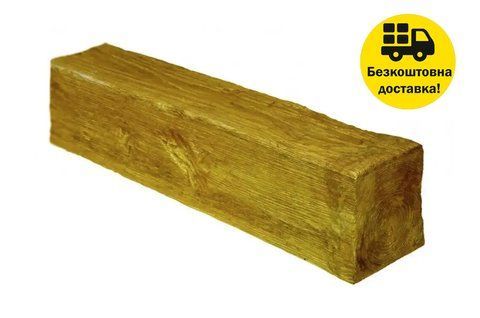 Балка поліуретанова DECOWOOD Модерн ED 107 (3 м) classic 6х9 Світлий 2345764311 фото