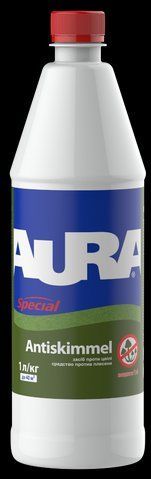 Грунтовка антисептическая AURA ANTISKIMMEL очищающая 1л 2028273465 фото