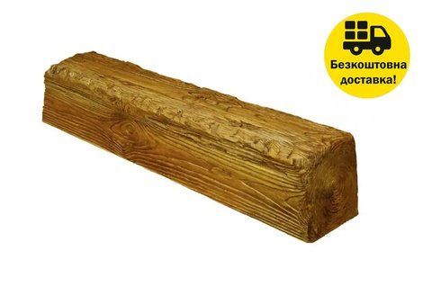 Балка полиуретановая DECOWOOD Рустик EQ 007 (3 м) classic 6х9 Светлый 2348864853 фото