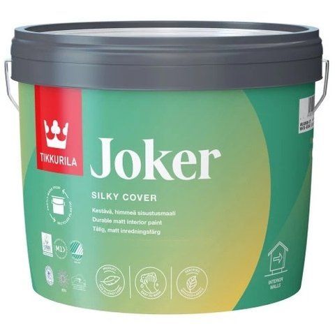 Фарба акрилатна Tikkurila Joker База А (біла) 0.9л 1424289803 фото