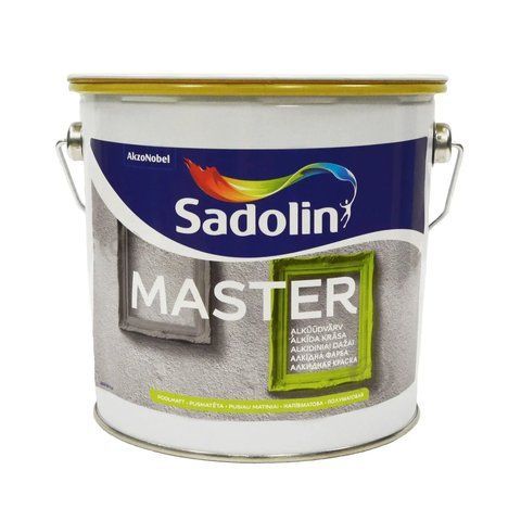 Фарба універсальна алкідна напівматова Sadolin Master Білий BW 2.5л 2892415444 фото