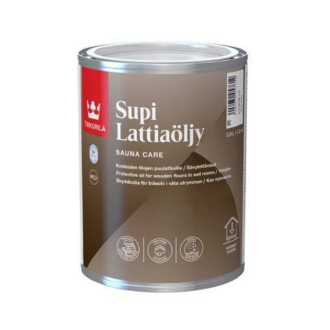 Масляная эмульсия Tikkurila Supi Oil for Floor 0.9л 1700534833 фото