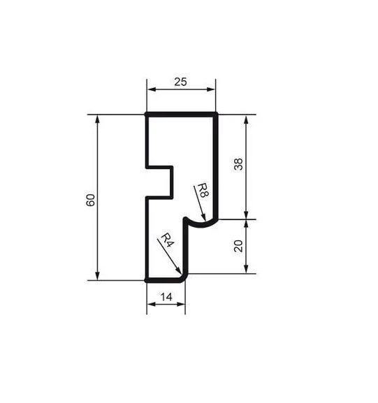 Молдинг фасадний Prestige Decor MC 101 2000 мм 2329634783 фото