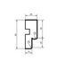 Молдинг фасадний Prestige Decor MC 101 2000 мм 2329634783 фото 3