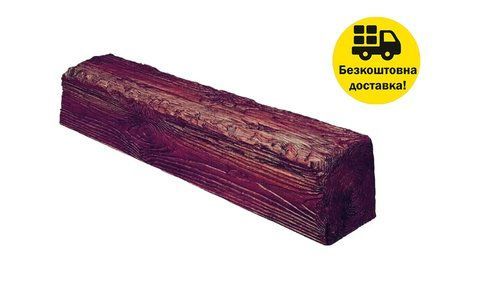 Балка полиуретановая DECOWOOD Рустик EQ 007 (3 м) classic 6х9 Красный 2348864855 фото