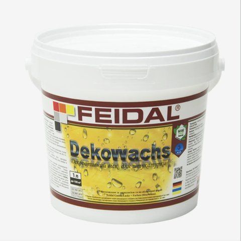 Віск для декоративних штукатурок Feidal Dekowachs 1л 2034870132 фото
