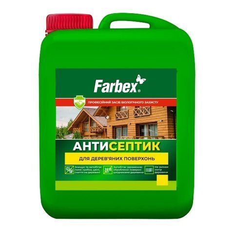 Антисептик для деревянных поверхностей Farbex бесцветный 1 л 2792906360 фото