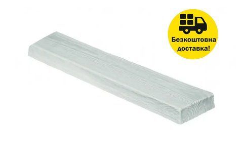 Панель поліуретанова DECOWOOD Модерн ET 406 (2 м) classic 12х3,5 Білий 2356363576 фото