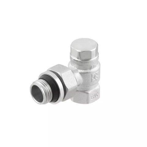 RAFTEC клапан запорный угловой 1/2"х1/2" (обратка) (NRK 11) 2813094360 фото