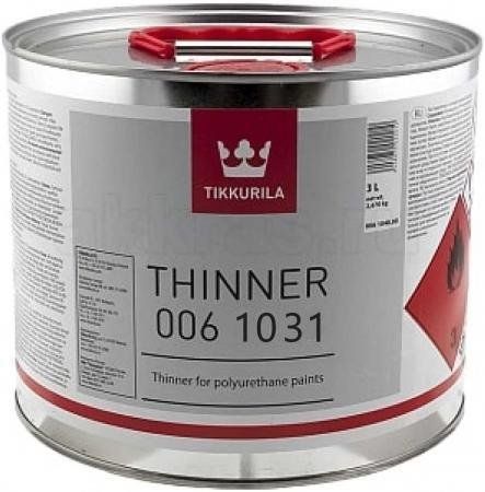 Розріджувач для промислових фарб та ґрунтовок Tikkurila Thinner 1031 3л 2765017630 фото
