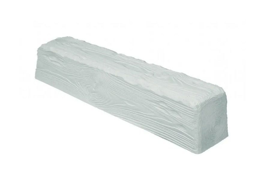 Балка полиуретановая DECOWOOD Рустик EQ 007 (4 м) classic 6х9 Белый 2355835373 фото
