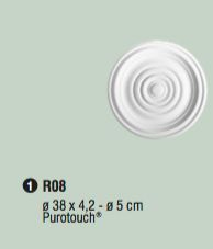 Потолочная розетка Orac Decor R08 1934191004 фото