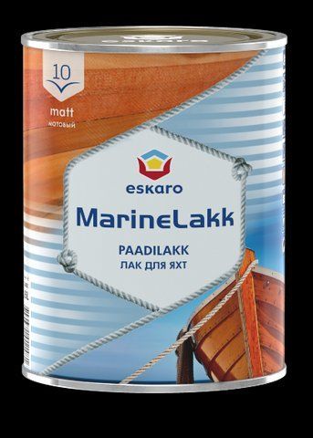 Лак алкид-уретановый для яхт ESKARO MARINE LAKK 10 TIX 0.95л 1702068867 фото