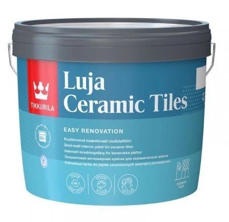 Фарба для керамічної плитки Tikkurila Luja Ceramic Tiles База А (біла) 2.7 л 2444784164 фото