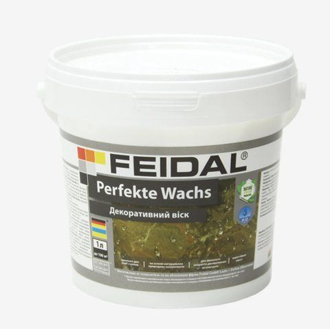 Віск для захисного покриття декоративних штукатурок Feidal Perfekte Wachs 1л 2034870135 фото