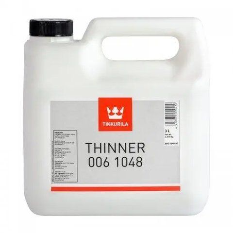 Розчинник для поліуретанових фарб і лаків Tikkurila Thinner 1048 3л 2765026108 фото