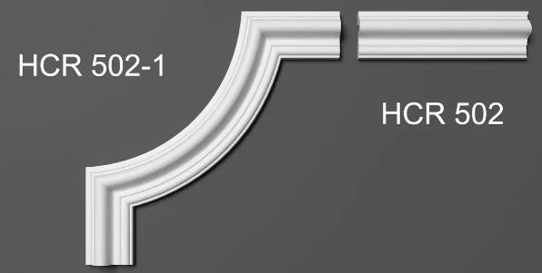 Угловой полиуретановый элемент Elite Decor HCR 502-1 2272493966 фото