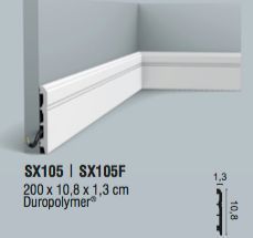 Плінтус гнучкий Orac Decor SX105F 1922060841 фото