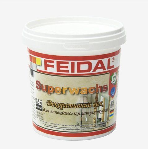 Декоративний віск для венеціанської штукатурки Feidal Superwachs 0.5л 2034870137 фото