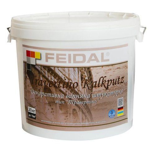 Декоративная штукатурка известковая Feidal Kalkputz 20кг 1886454895 фото