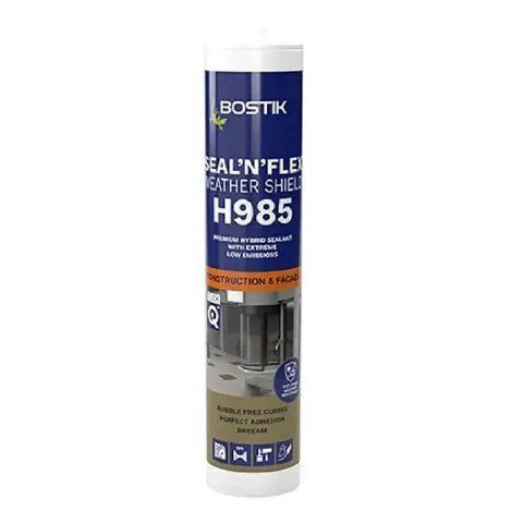 Клей герметик гибридный Bostik H985 серый 300 мл 2644813250 фото