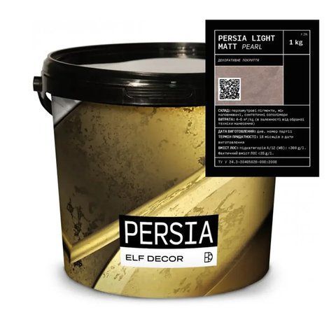 Декоративна штукатурка ELF DECOR Persia Light Matt Pearl 5кг 2567605779 фото