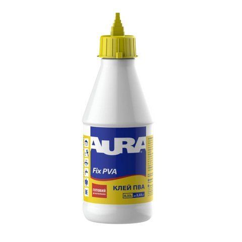 Клей винил &ndash; ацетатный Aura Fix Pva контактный 0.33л 2571781561 фото